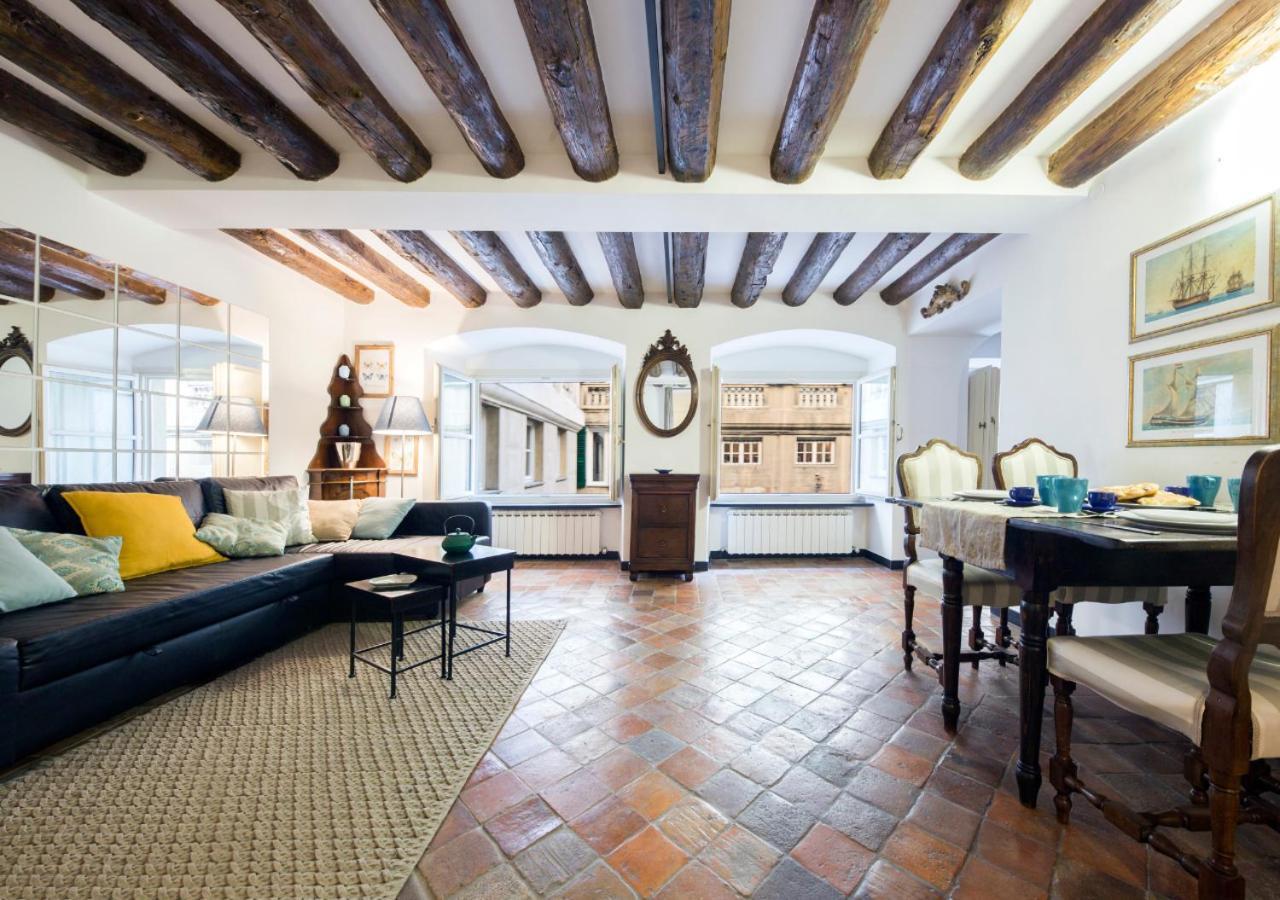Elegante Loft In Centro Storico Acquario Apartman Genova Kültér fotó